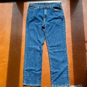 Full blue mens jeans size 34x32